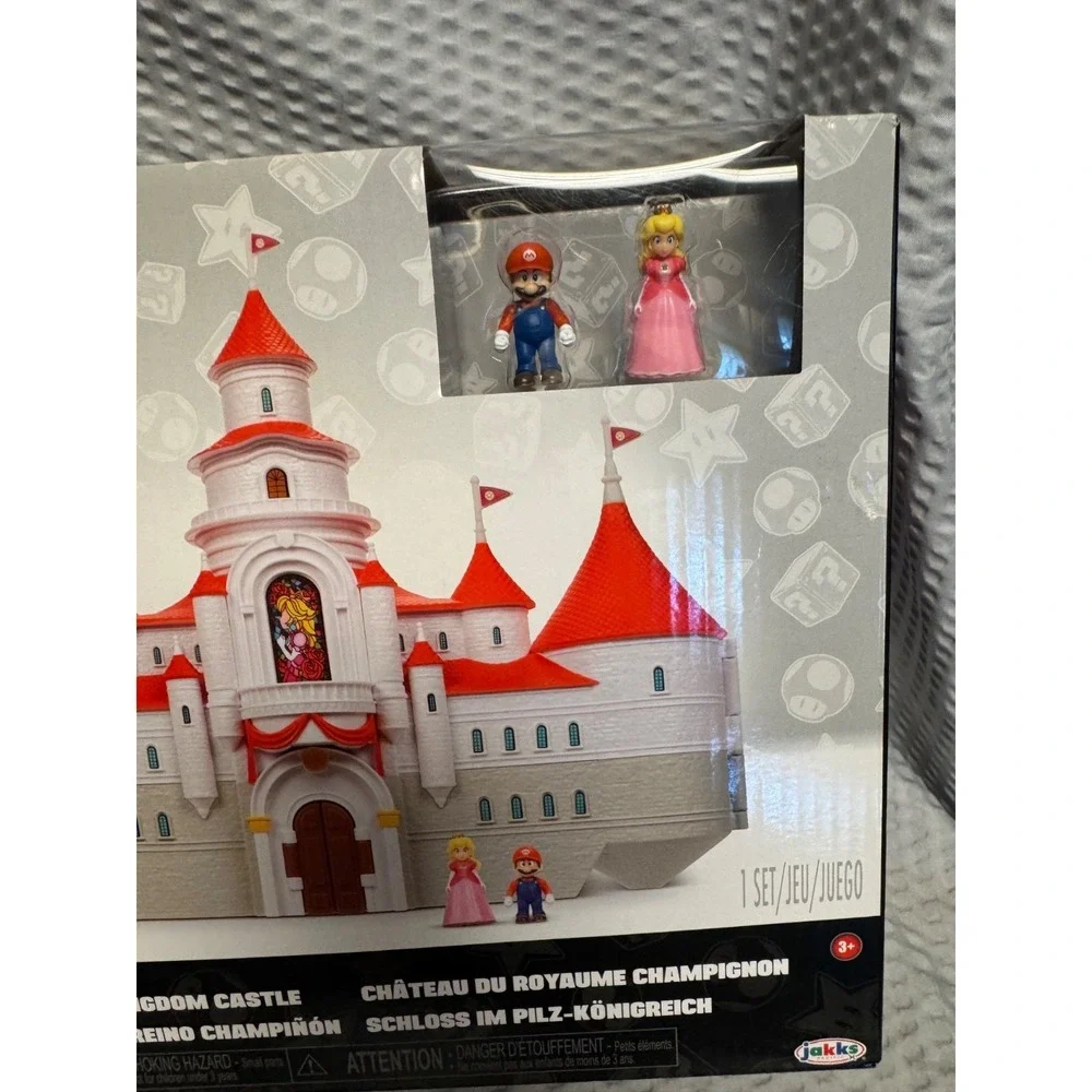 The Super Mario Bros Movie Play Set [ Mushroom Kingdom Castle ] NEW